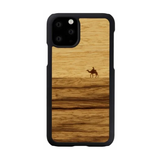 MAN&WOOD iPhone 11 Pro terra black puzdro - 1