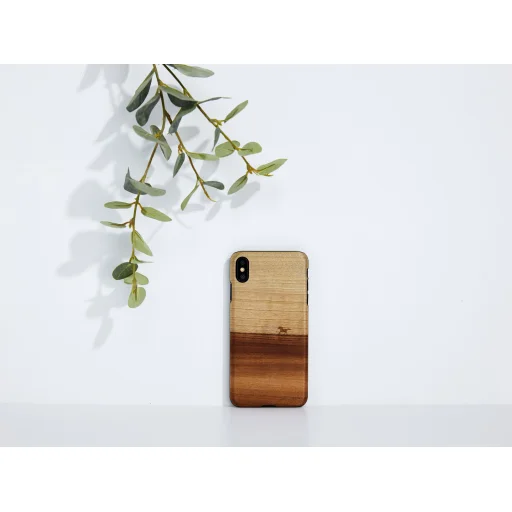 MAN&WOOD iPhone XS Max mustang black puzdro - 3