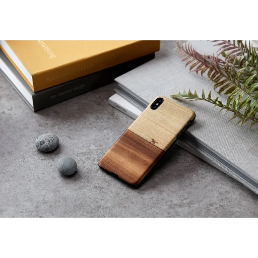 MAN&WOOD iPhone XS Max mustang black puzdro - 4