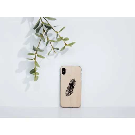 MAN&WOOD iPhone XS Max indian black puzdro - 3