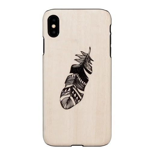 MAN&WOOD iPhone XS Max indian black tok - 1