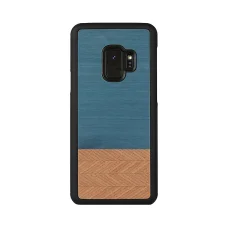 MAN&WOOD Samsung Galaxy S9 denim black tok