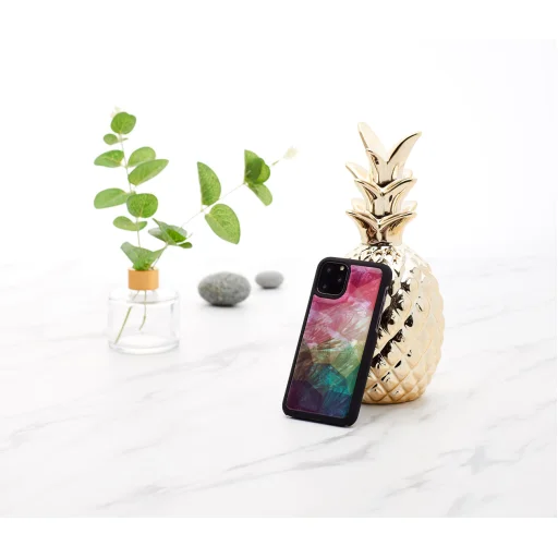 iKins water flower black kryt pre iPhone 11 Pro - 3