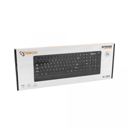 Sbox K-20 drôtová USB klávesnica - 4