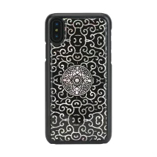 iKins flipové puzdro iPhone XS/S Liana Black