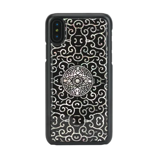 iKins flipové puzdro iPhone XS/S Liana Black - 1