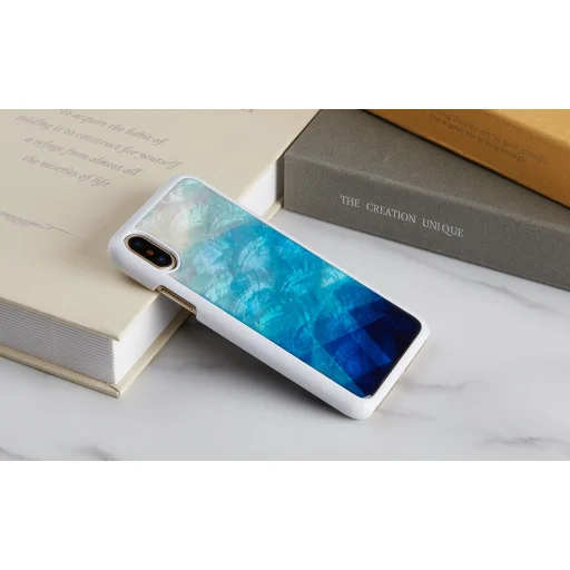 iKins flipové puzdro pre iPhone XS/S, puzdro blue lake white - 4