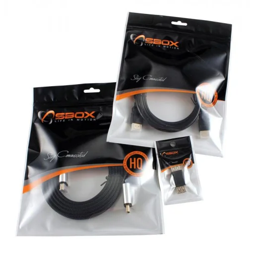 Sbox USB-A – Micro USB kábel 2 m - 2