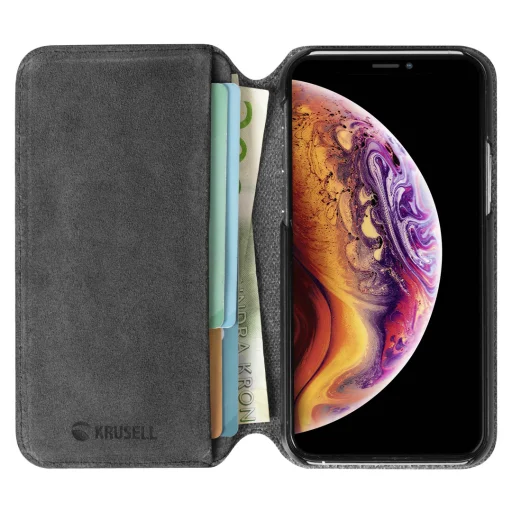 Krusell Broby PhoneWallet Apple iPhone 11 Pro Max stone puzdro - 4