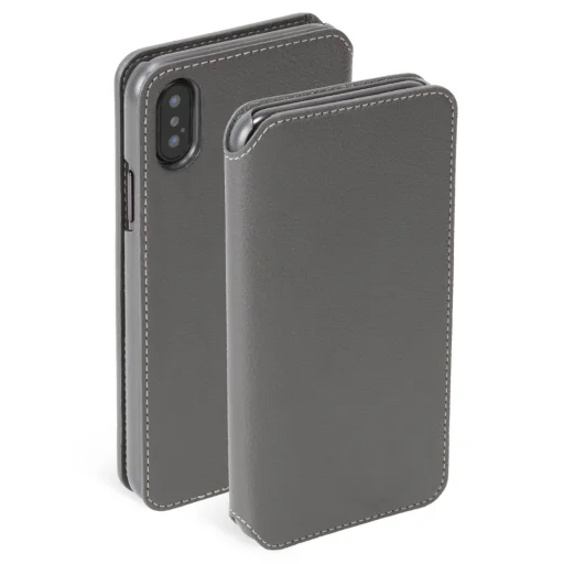 Krusell Pixbo 4 Card SlimWallet flipové puzdro pre Apple iPhone XS Max - 1