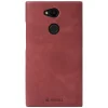 Krusell Sunne Cover Sony Xperia L2 vintage červené kožené puzdro thumbnail