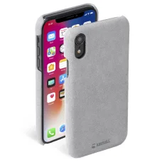 Krusell Broby puzdro pre Apple iPhone XS Max svetlosivé