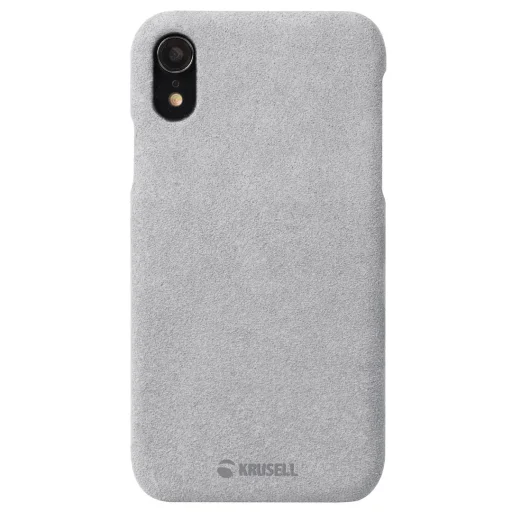 Krusell Broby puzdro pre Apple iPhone XS Max svetlosivé - 2