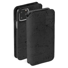 Krusell Birka PhoneWallet Apple iPhone 11 Pro Max čierne flipové puzdro