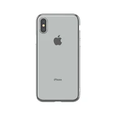 Devia Glitter soft TPU puzdro pre iPhone XS Max (6.5) strieborné
