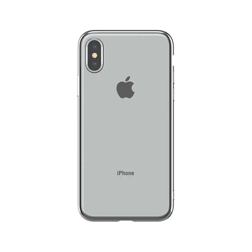 Devia Glitter soft TPU puzdro pre iPhone XS Max (6.5) strieborné - 1