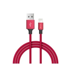 Devia Pheez séria USB-C – Lightning kábel 1 m červený