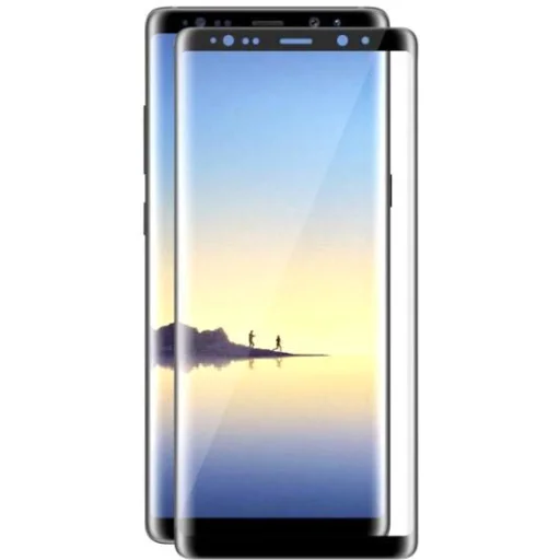 Devia 3D zahnuté tvrdené sklo, na celý displej, čierne, Samsung Galaxy Note8 tvrdené sklo - 2