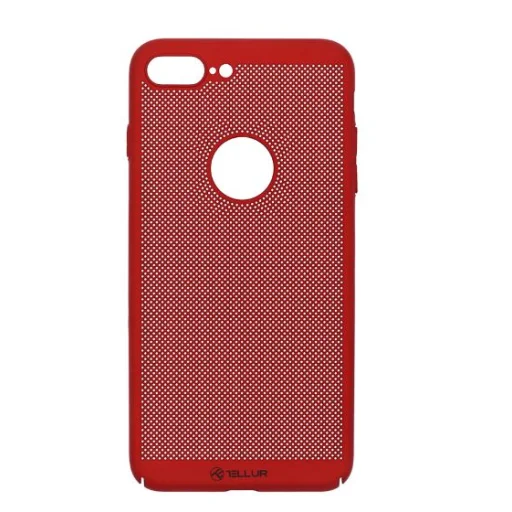 Tellur teplo odvádzajúci kryt pre iPhone 8 Plus, červený kryt - 1