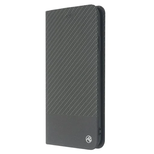 Tellur Carbon flipové puzdro pre iPhone XS čierne - 2