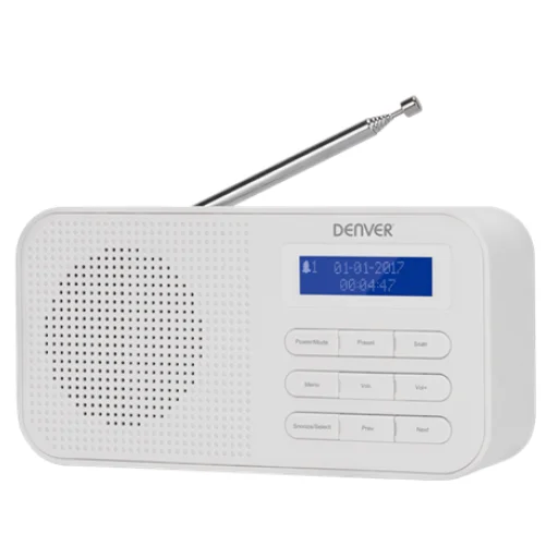 Denver DAB-42 White digitálne rádio - 1