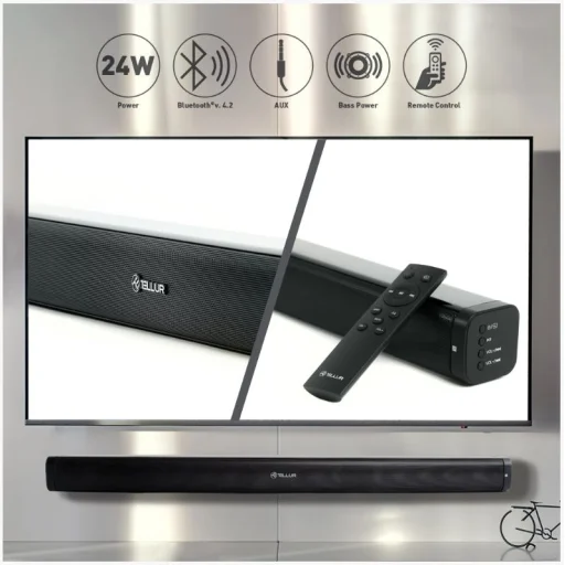 Tellur Bluetooth Soundbar Kali čierny soundbar - 4