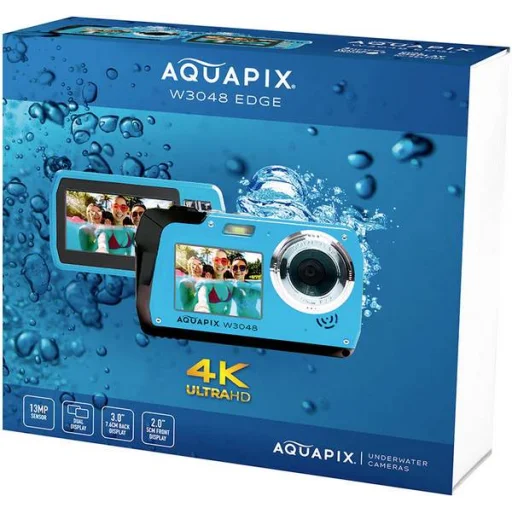 Easypix Aquapix W3048-I Iceblue Edge vodotesný digitálny fotoaparát - 7