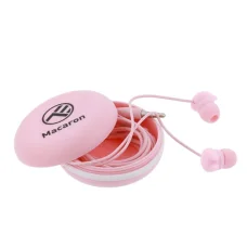 Tellur In-Ear Headset Macaron Pink vezetékes fülhallgató