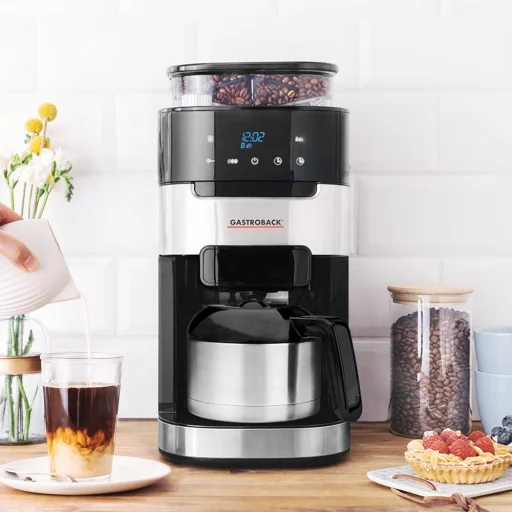 Gastroback 42711_S Coffee Machine Grind & Brew Pro Thermo prekvapkávací kávovar s integrovaným mlynčekom - 7