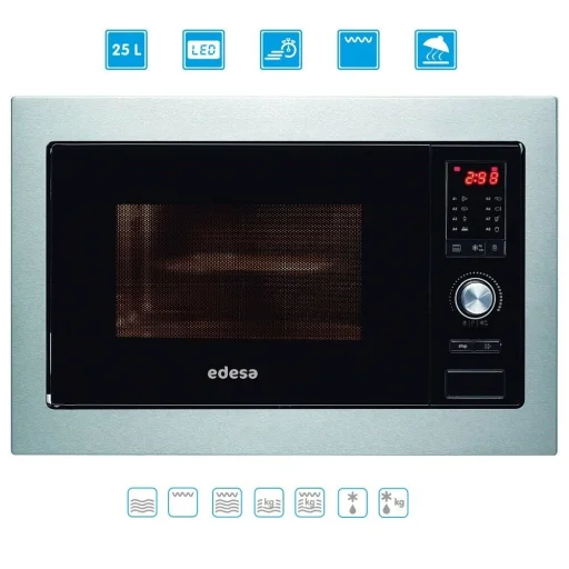 Vstavaná mikrovlnná rúra s grilom Edesa EMW-2510-IG X - 2