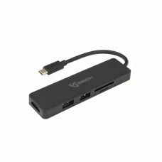 Sbox TCA-51 USB Type-C–HDMI/USB 3.0/SD+TF adaptér