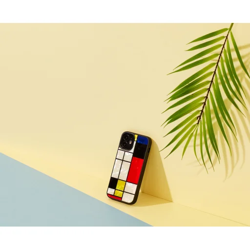 iKins puzdro na Apple iPhone 12 mini Mondrian Black - 3