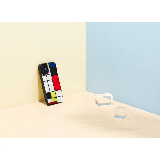 iKins puzdro na Apple iPhone 12 mini Mondrian Black - 4