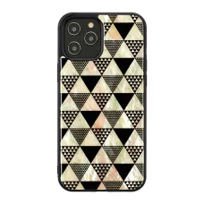 iKins Pyramid Black puzdro pre Apple iPhone 12 / 12 Pro