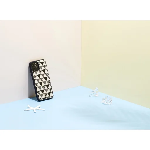 iKins Pyramid Black puzdro pre Apple iPhone 12 / 12 Pro - 4