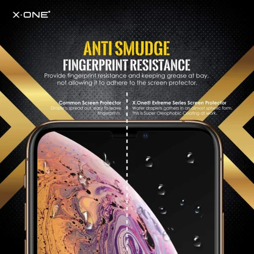 X-ONE Extreme Shock Eliminator iPhone 7 Plus ochranné sklo, čierne - 6