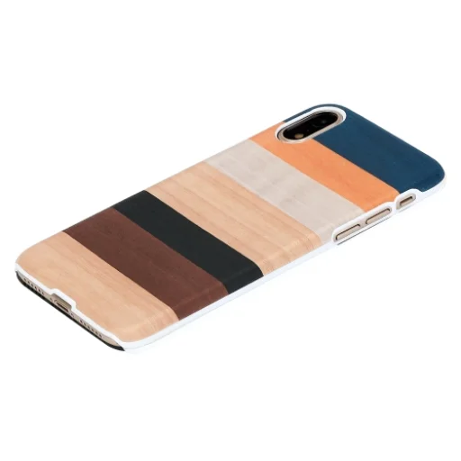 MAN&WOOD iPhone XR flipové puzdro province white - 2