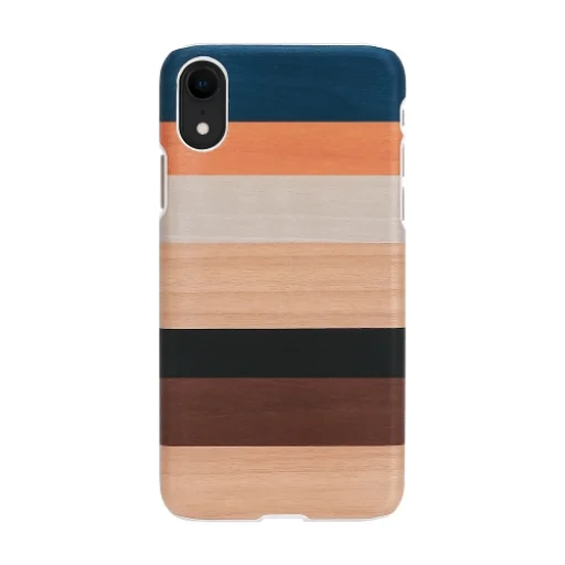 MAN&WOOD iPhone XR flipové puzdro province white - 1