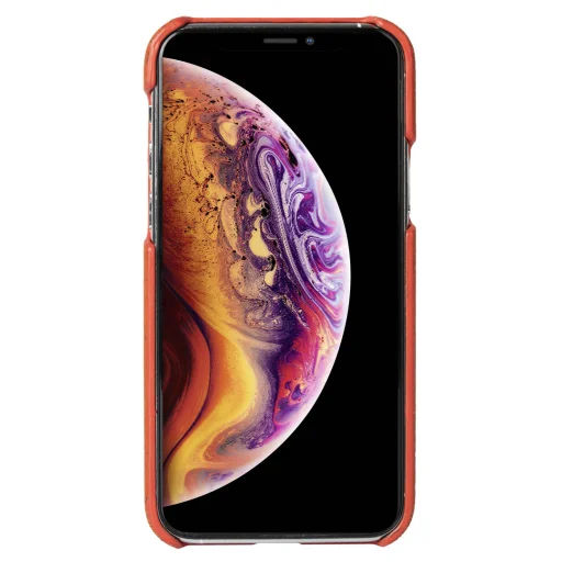 Krusell Birka Cover Apple iPhone 11 Pro Max hrdzavohnedé puzdro - 5