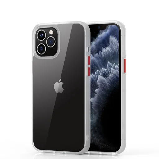 Devia Shark Series odolný kryt pre iPhone 12 Pro Max, biely - 1
