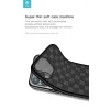 Devia Woven2 vzorované TPU puzdro pre iPhone 11 Pro, čierne puzdro thumbnail
