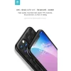 Devia Woven2 vzorované TPU puzdro pre iPhone 11 Pro, čierne puzdro thumbnail