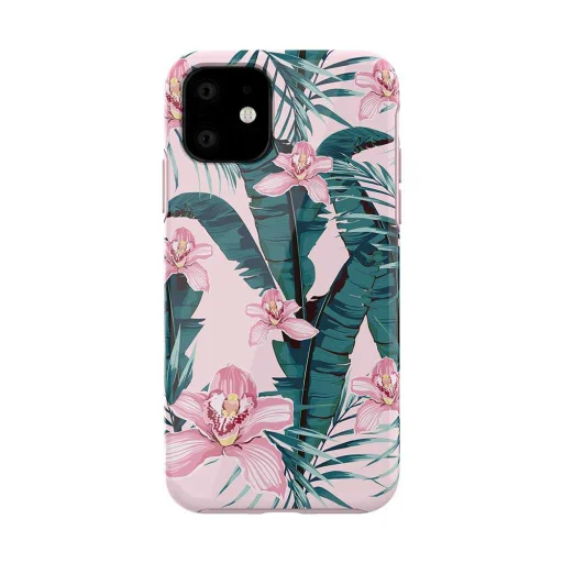 Devia Perfume Lily Series iPhone 11 Pro Max ružové puzdro - 1