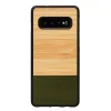 MAN&WOOD Samsung Galaxy S10 kryt bambusový les čierny thumbnail
