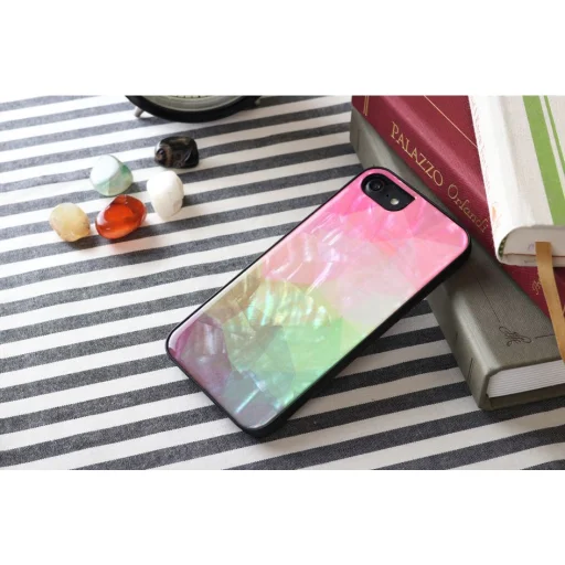 iKins puzdro Vodný kvet čierne pre Apple iPhone 8/7 - 2