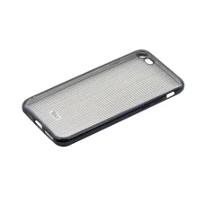 Tellur Cover Silicone pre iPhone 7 vertikálne pruhované čierne puzdro