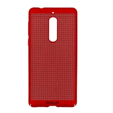 Tellur puzdro odvádzajúce teplo pre Nokia 5, červené puzdro