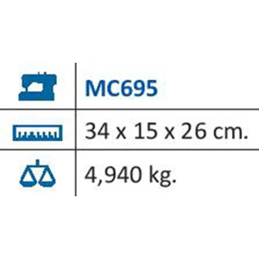 Šijací stroj Jata GENESIS MC695 - 3