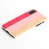 MAN&WOOD iPhone X/XS pink pie white puzdro thumbnail