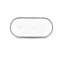 Devia 3 v 1 bezdrôtová nabíjačka pre smartfón, Apple Watch a slúchadlá V4 (10W) biela